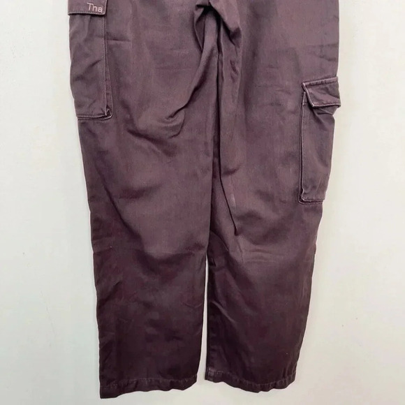 Aritzia Tna Womens XXS Cotton Brown Twill Cargo Pant - Picture 5 of 10